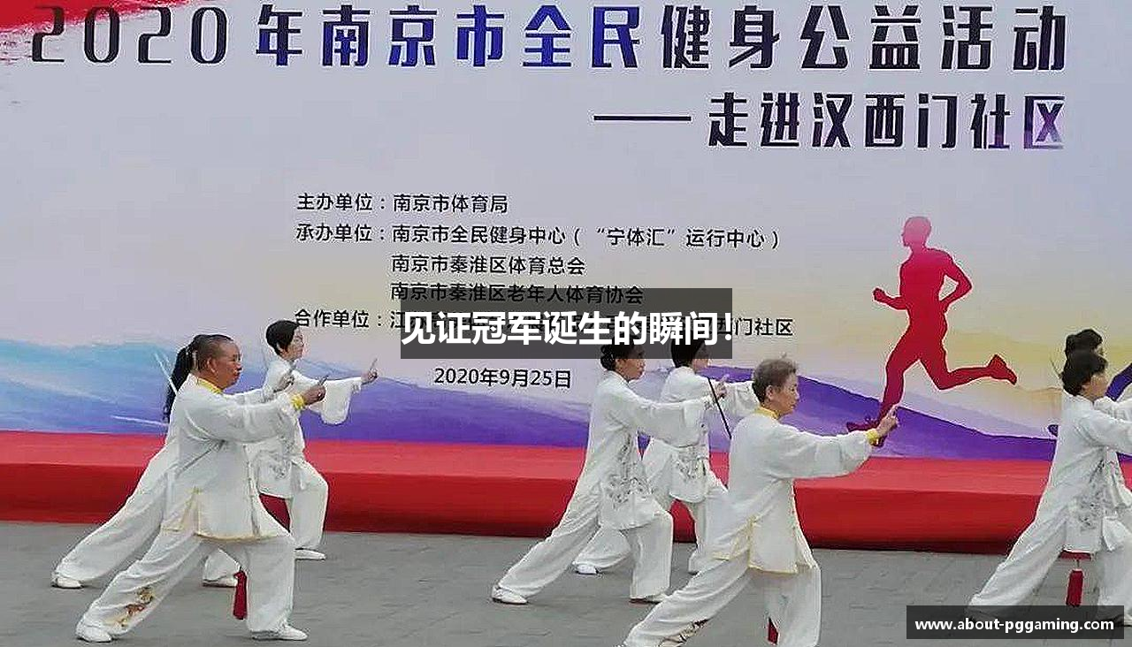 见证冠军诞生的瞬间！